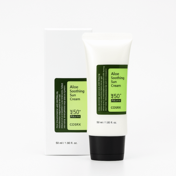 کرم ضد آفتاب آرام‌بخش آلوئه ورا PA+++ COSRX | مراقبت کامل از پوست حساس